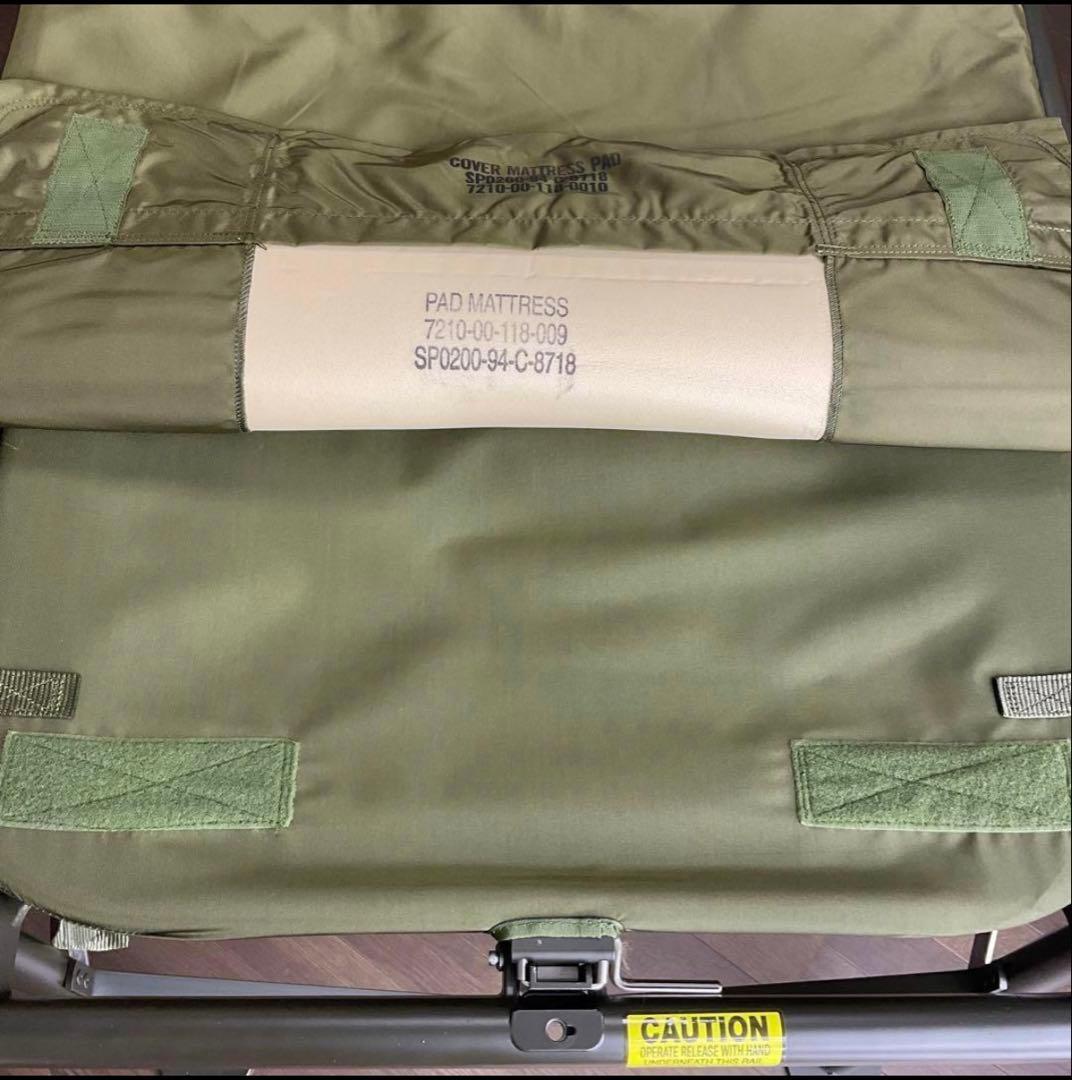 １、未使用　米軍放出　デッドストック　簡易ベッド　コット　折りたたみベッド