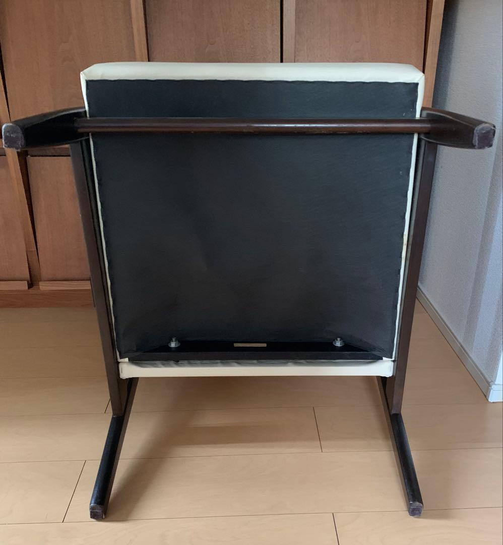 希少★廃盤色　カリモク60　Kチェア 1シーター スタンダードアイボリー