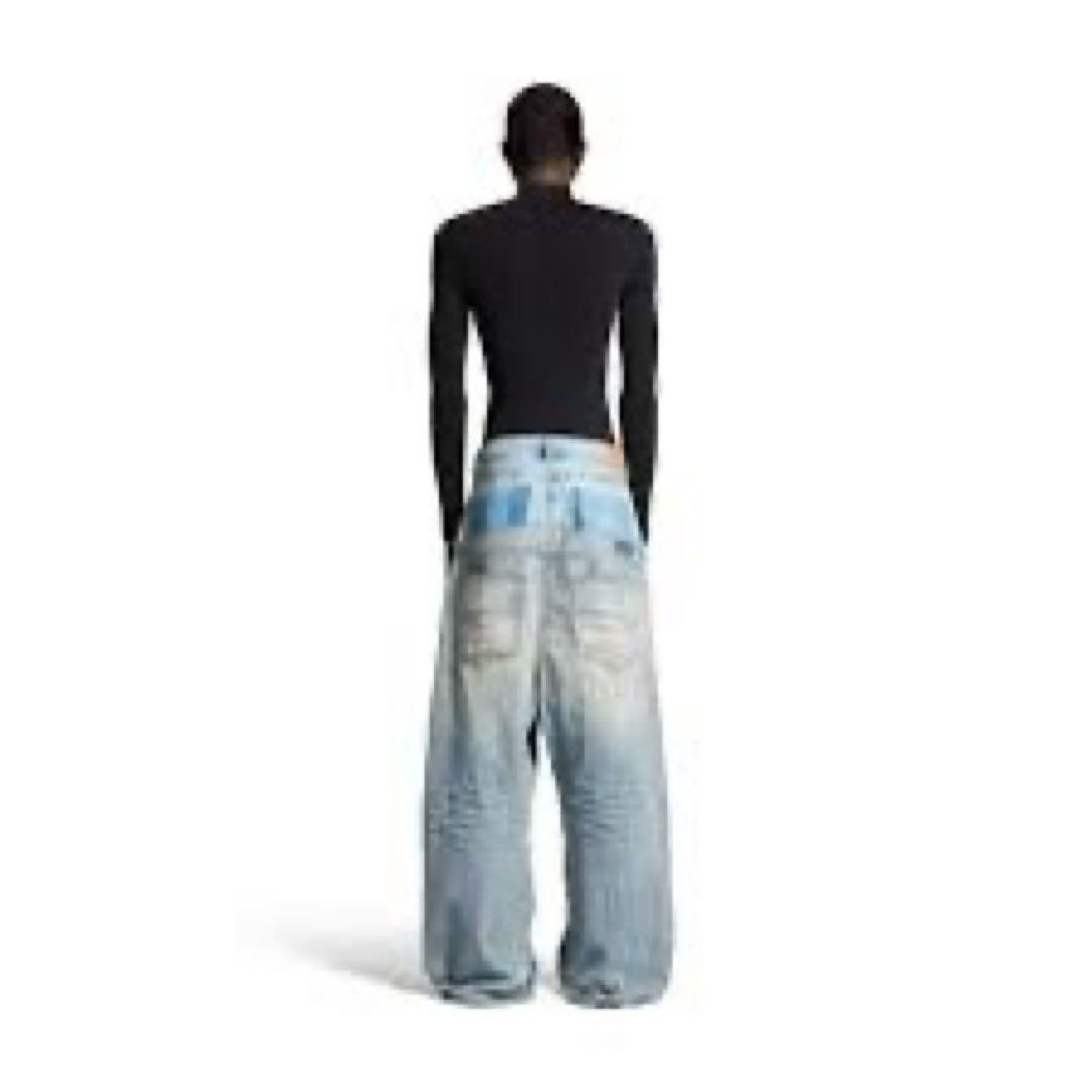 パンツ BALENCIAGA 24AW Cut Up Baggy Denim