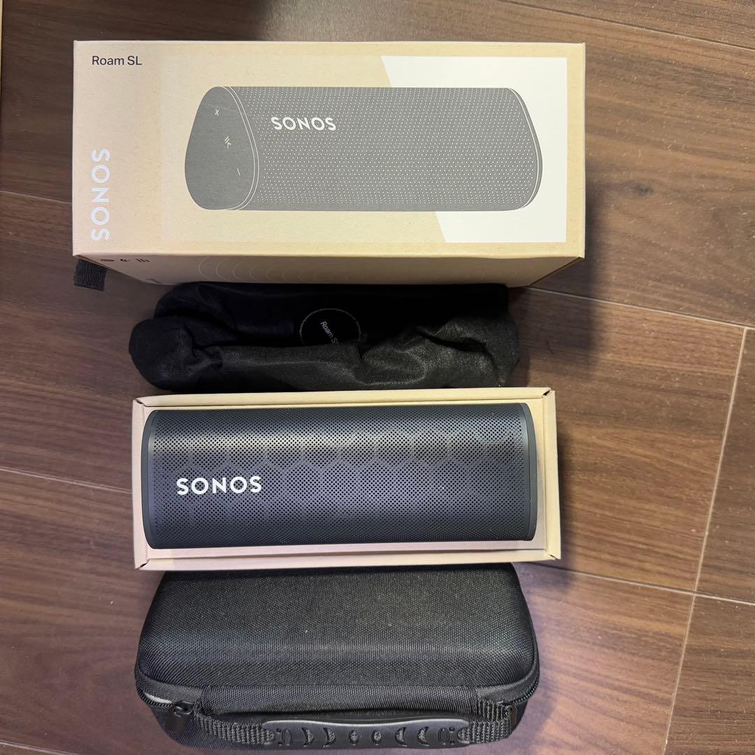 Sonos Roam SL ローム エスエル ポータブルスピーカー ブラック