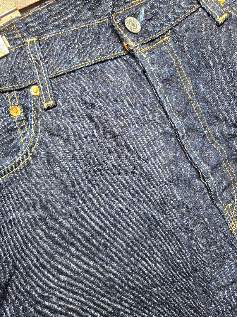 新品級 Levi's 501 濃紺 W36 ほぼデッドストック 現行