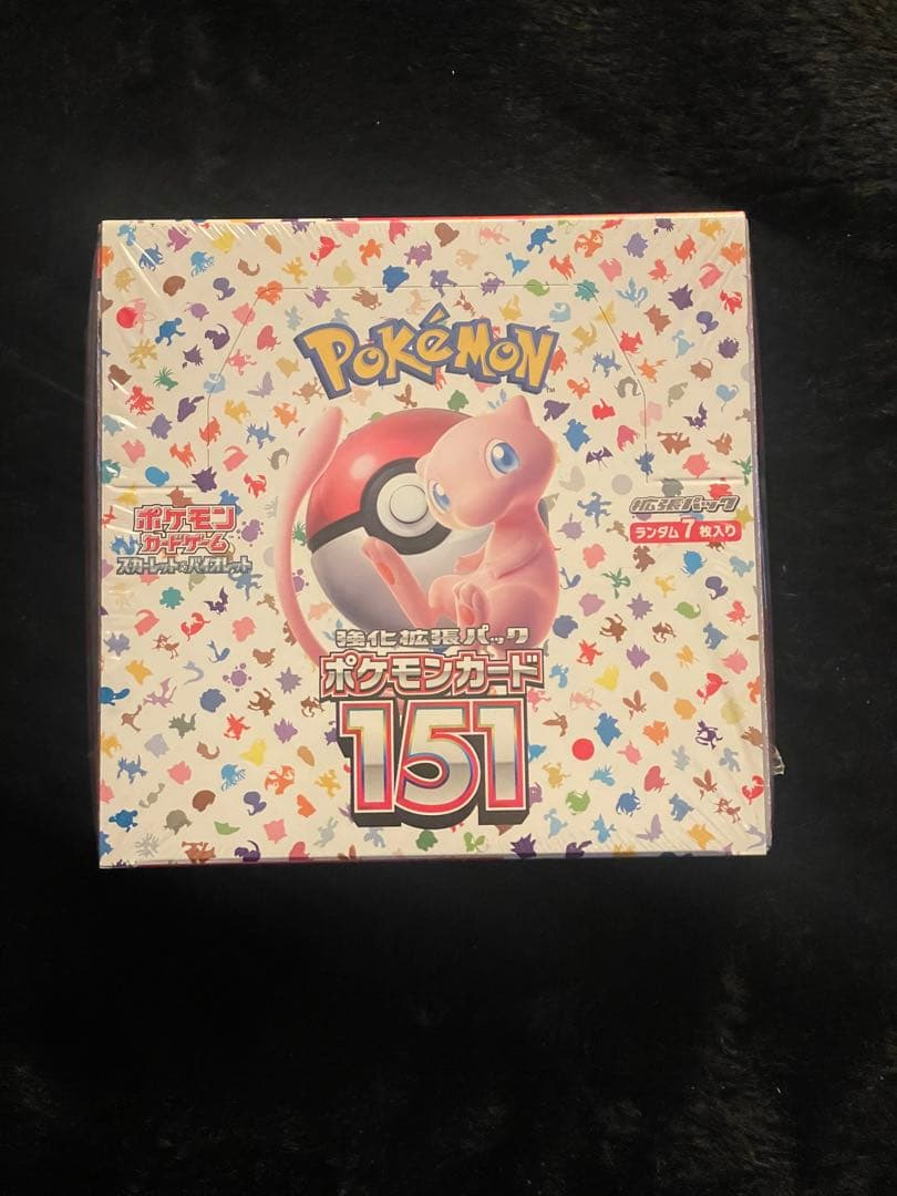 ポケモンカード　151 box シュリンク付き