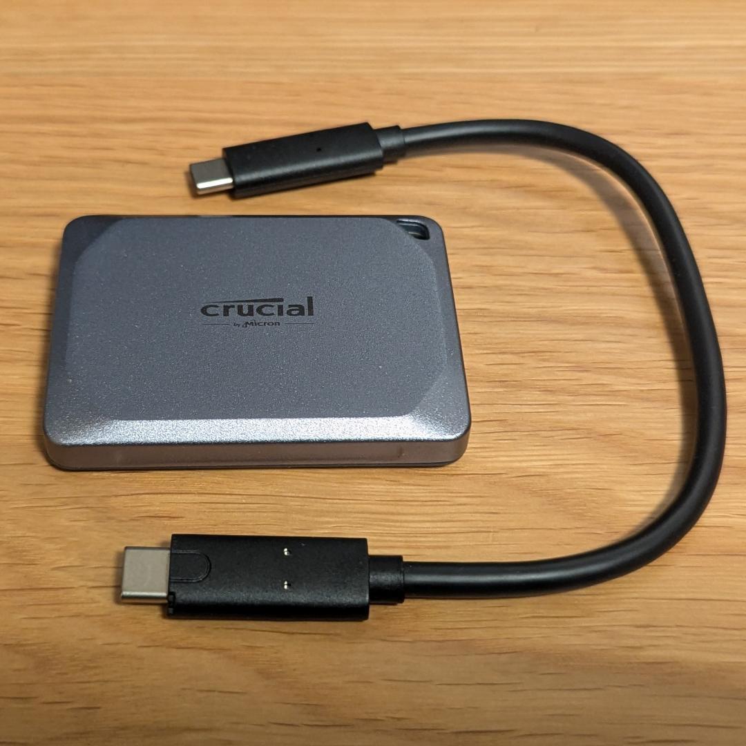 Crucial X9 Pro 1TB ポータブルSSD