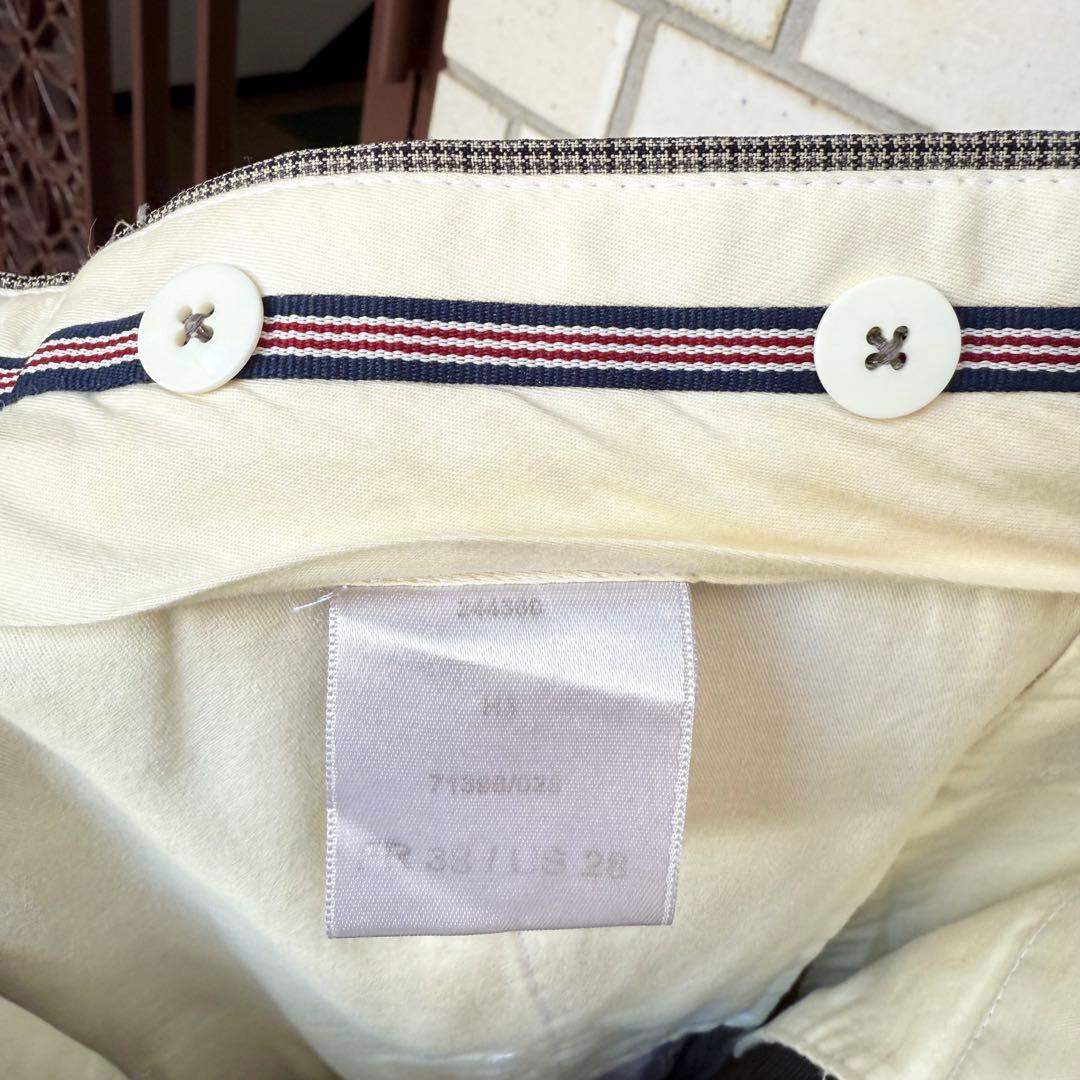 BERNARD ZINS ウール素材 \" ZINS H3 \" ハウンドトゥース柄