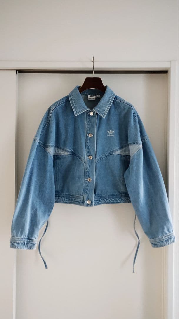 アディダス デニムジャケット Ｌ