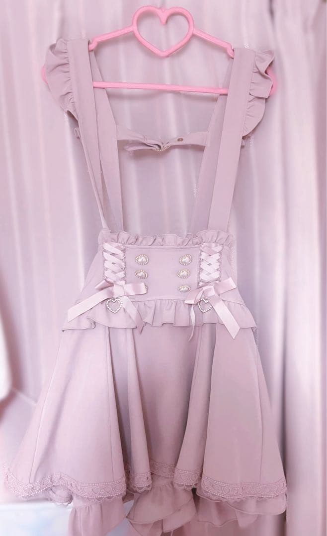 リズリサ レースアップサスペンダー付スカパン