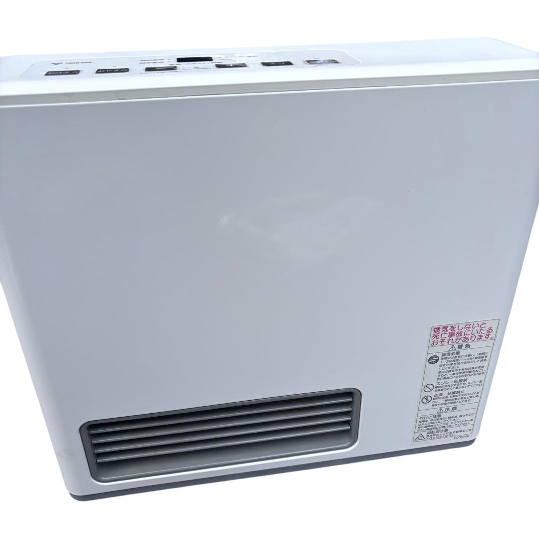 【美品】ノーリツ ガスファンヒーター GFH-2404S 都市ガス用 ホース付き