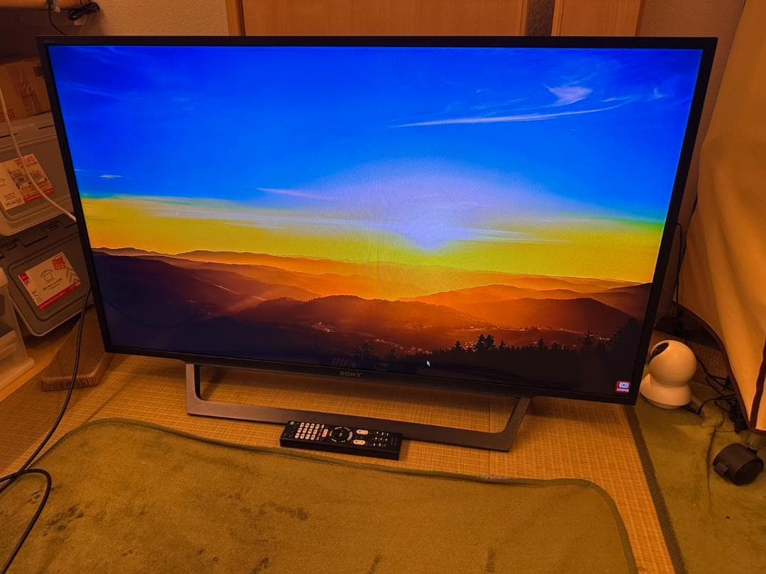 ネットフリックス可！SONY ソニー　テレビ　KJ-43W730E　17年製美品