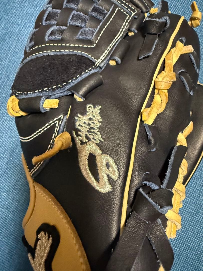スラッガー軟式オーダーグローブ 湯もみ型付け済み