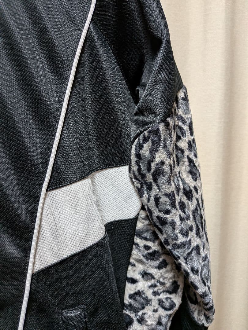 GIDEAL. ジディール レオパード リメイク トラックジャケット NIKE