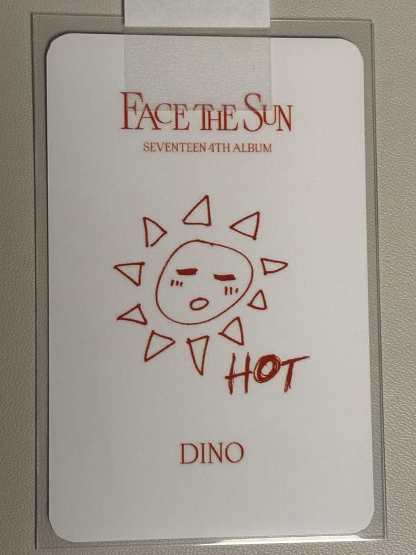 SEVENTEEN セブチ DINO ディノ サノク hot トレカ