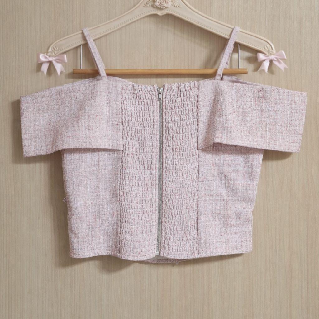 【LIP SERVICE】リボンオフショルトップス