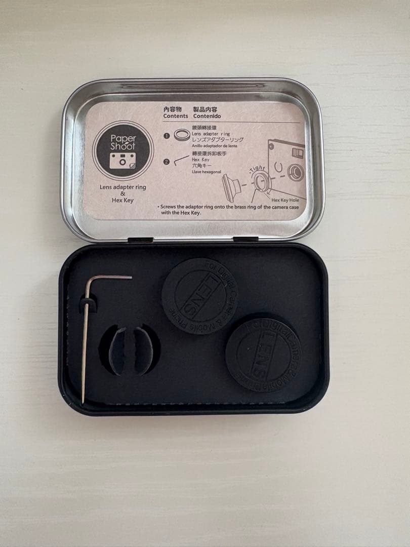 Paper shoot camera収納袋付き