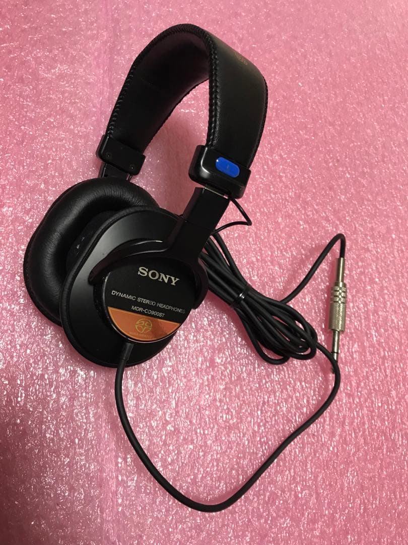 美品SONY MDR-CD900ST ダイナミックステレオヘッドフォン