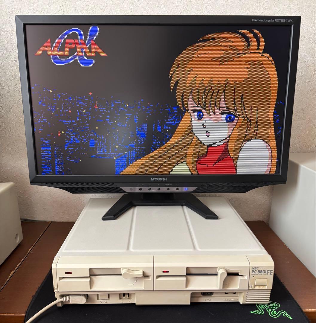 PC-8801FE 本体のみ 動作品 箱付