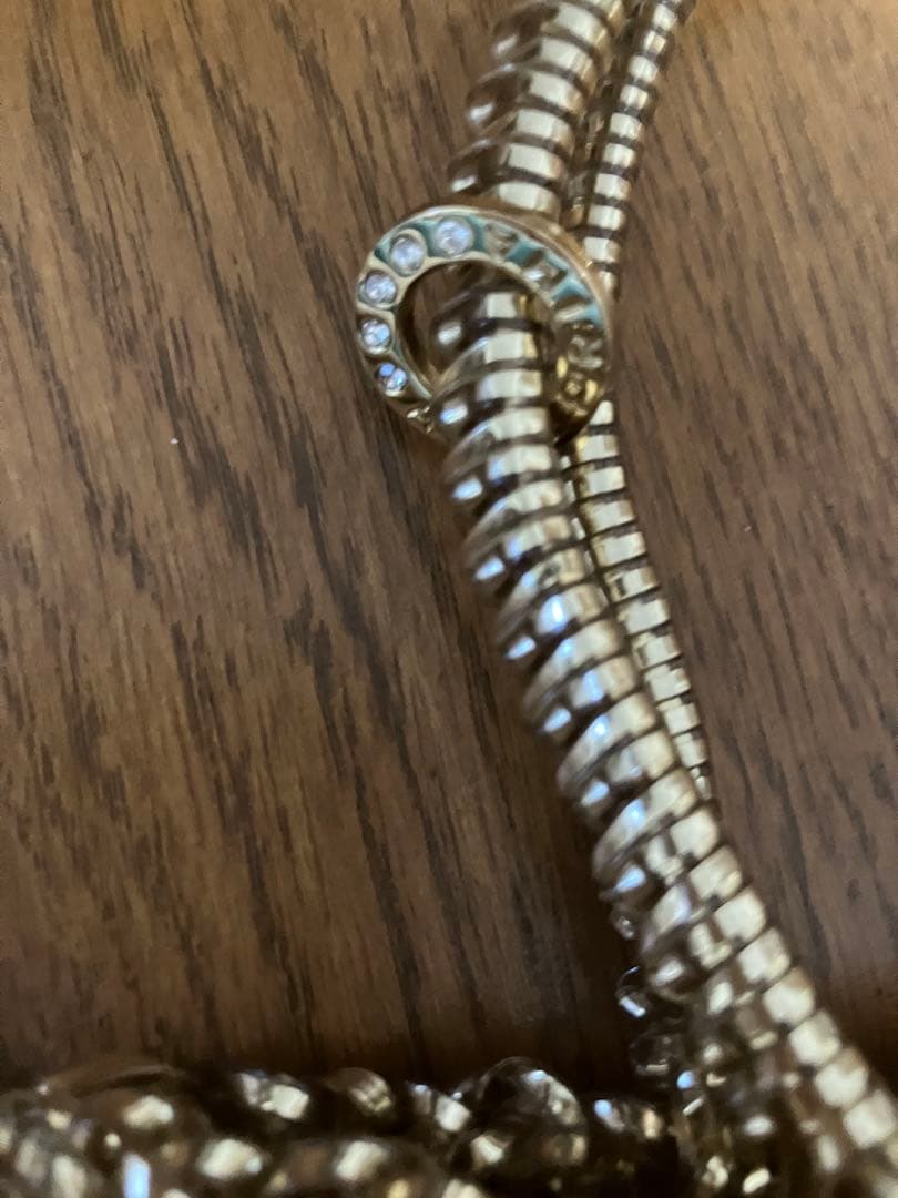 ANTEPRIMA ゴールド フラワーモチーフ パーティーバッグ