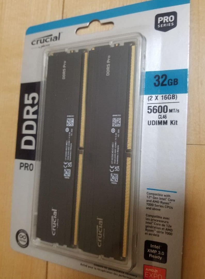 専用出品【デスクトップ用】DDR5-5600 32GB(16GB×2枚)