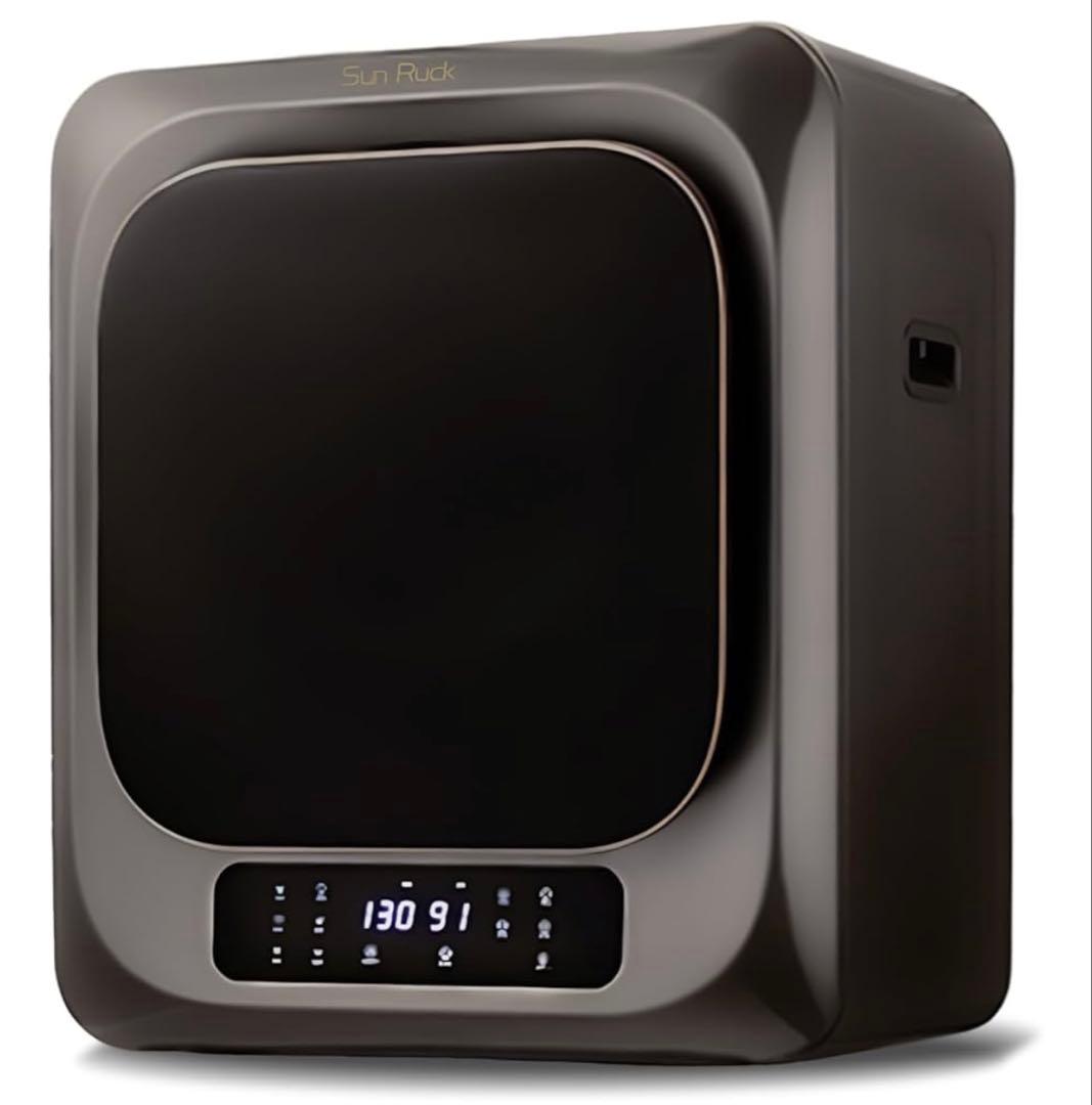 SunRuck 乾きくん 小型衣類乾燥機 3kg グレーリミテッド