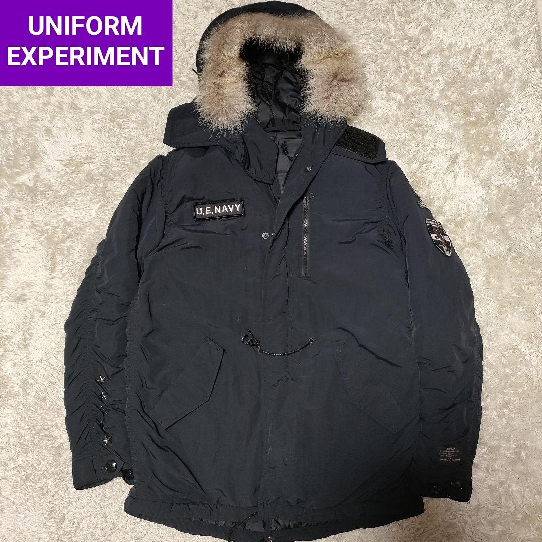 UNIFORM　EXPERIMENT　コヨーテファー　モッズジャケット　アウター