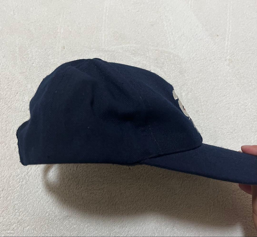 m*u様 old stussy リンクロゴキャップ　USA製 ®️有　紙タグ　ネ