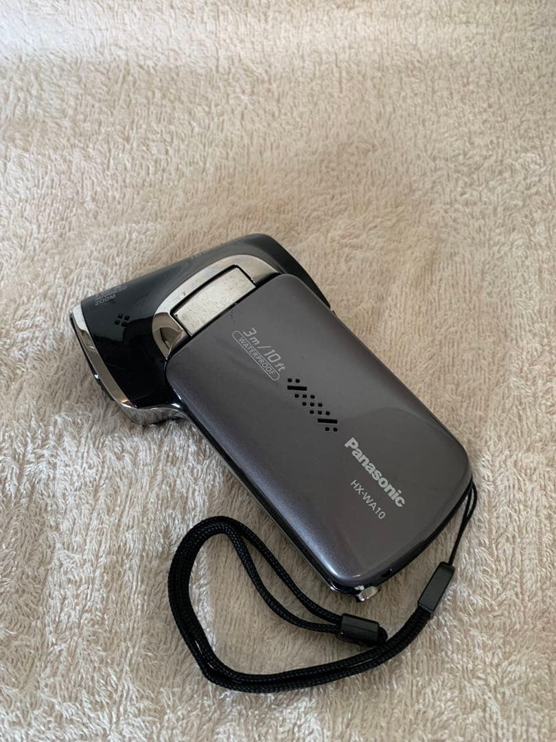 パナソニック 防水デジタルムービーカメラHX-WA10 サンターンブラック