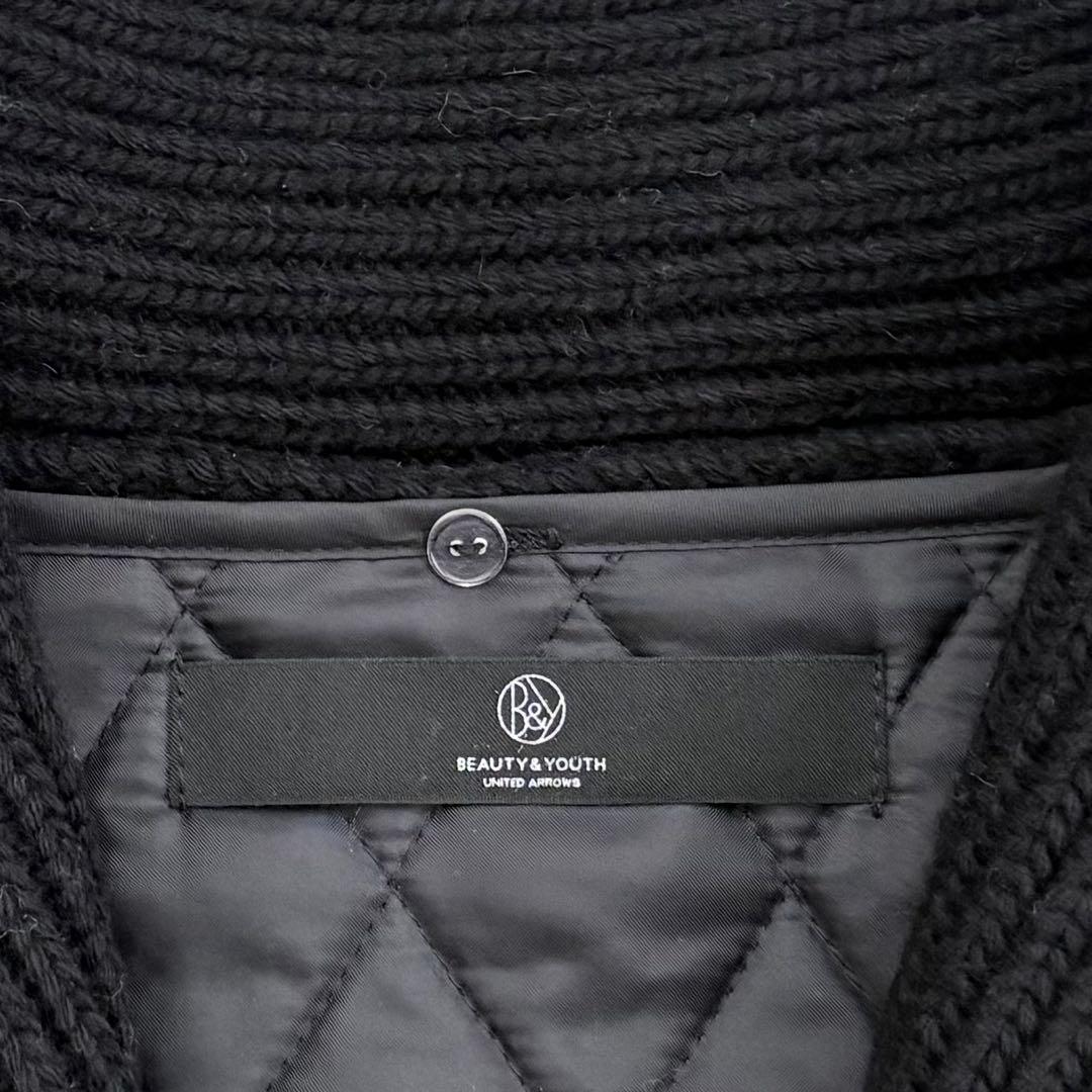 ビューティ&ユースユナイテッドアローズノルディック柄 ライナー付きニット