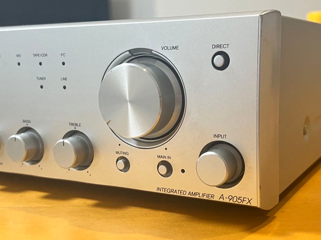 ONKYO A-905FX 統合アンプとリモコンRC-614S