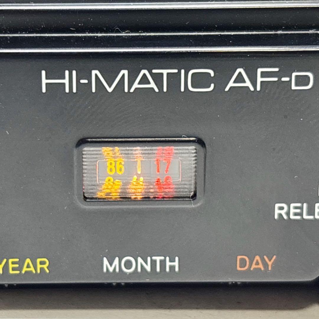 動作確認済 MINOLTA Hi-MATIC AF-D フイルムカメラ