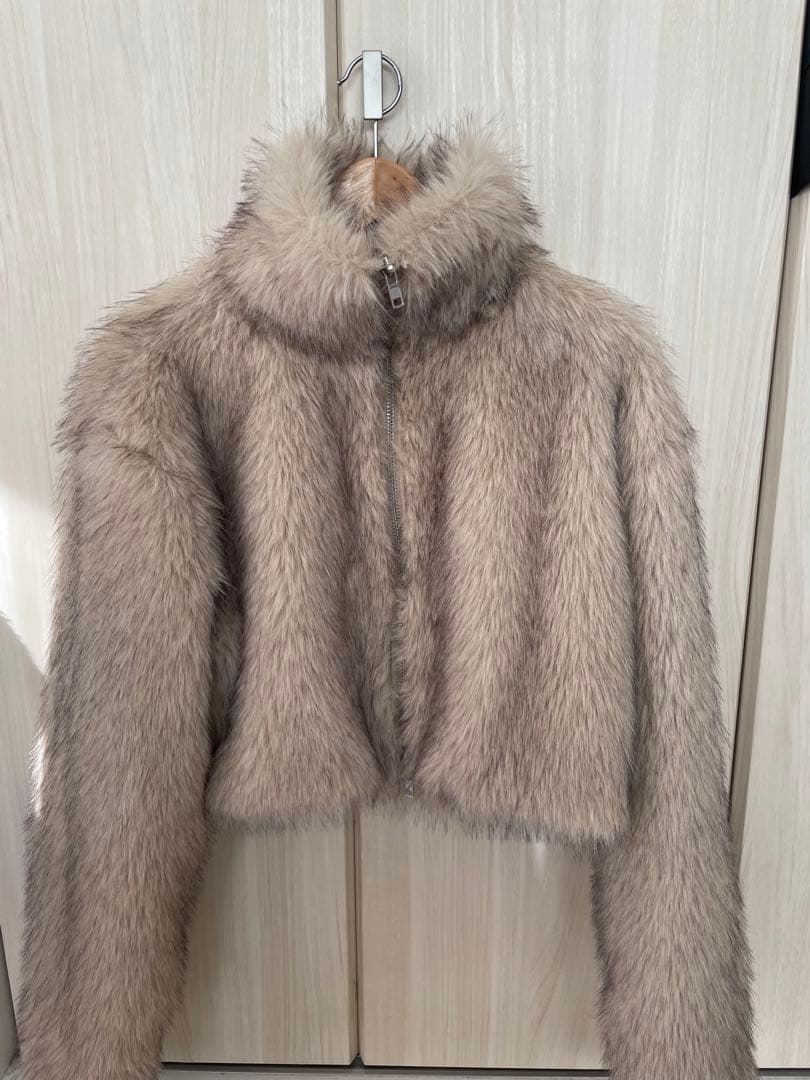 Ray Cassin ダブルジップファーブルゾン S