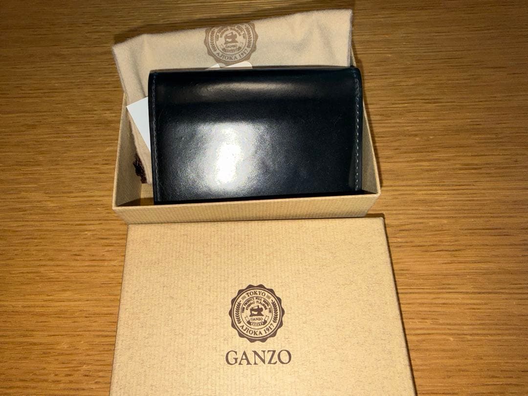 GANZO SHELL CORDOVAN2 ガンゾ シェルコードバン2 名刺入れ
