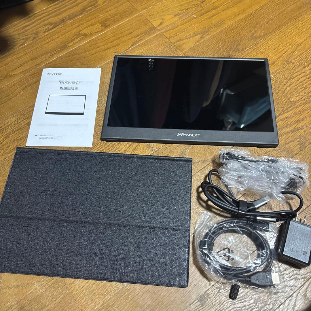 JAPANNEXT 13.3インチ モバイルモニター IPS パネル フルHD
