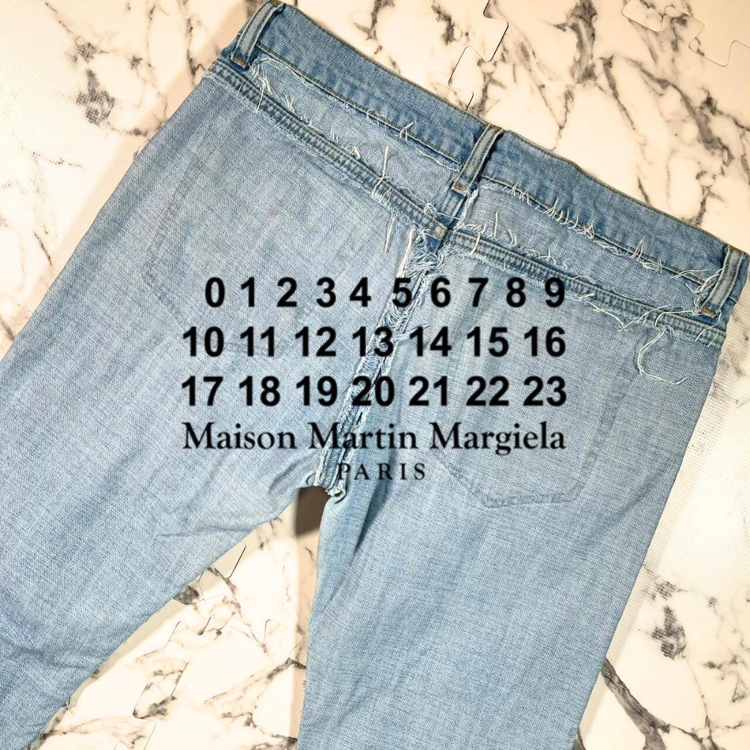 ✨インサイドアウト/W34(L)✨Maison Margiela × 青