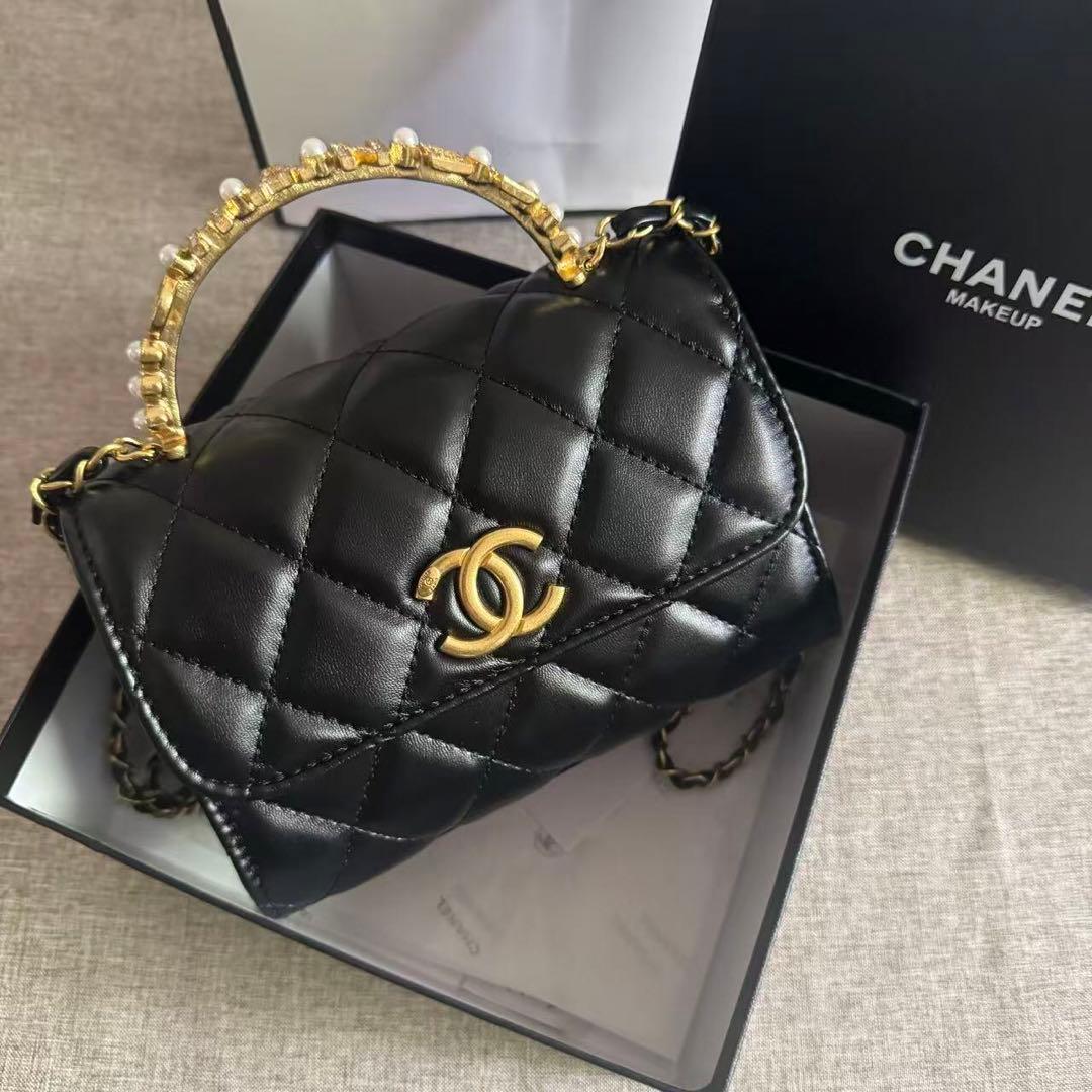 VIP限定 ノベルティ ハンドル付き ショルダーバッグ ブラック