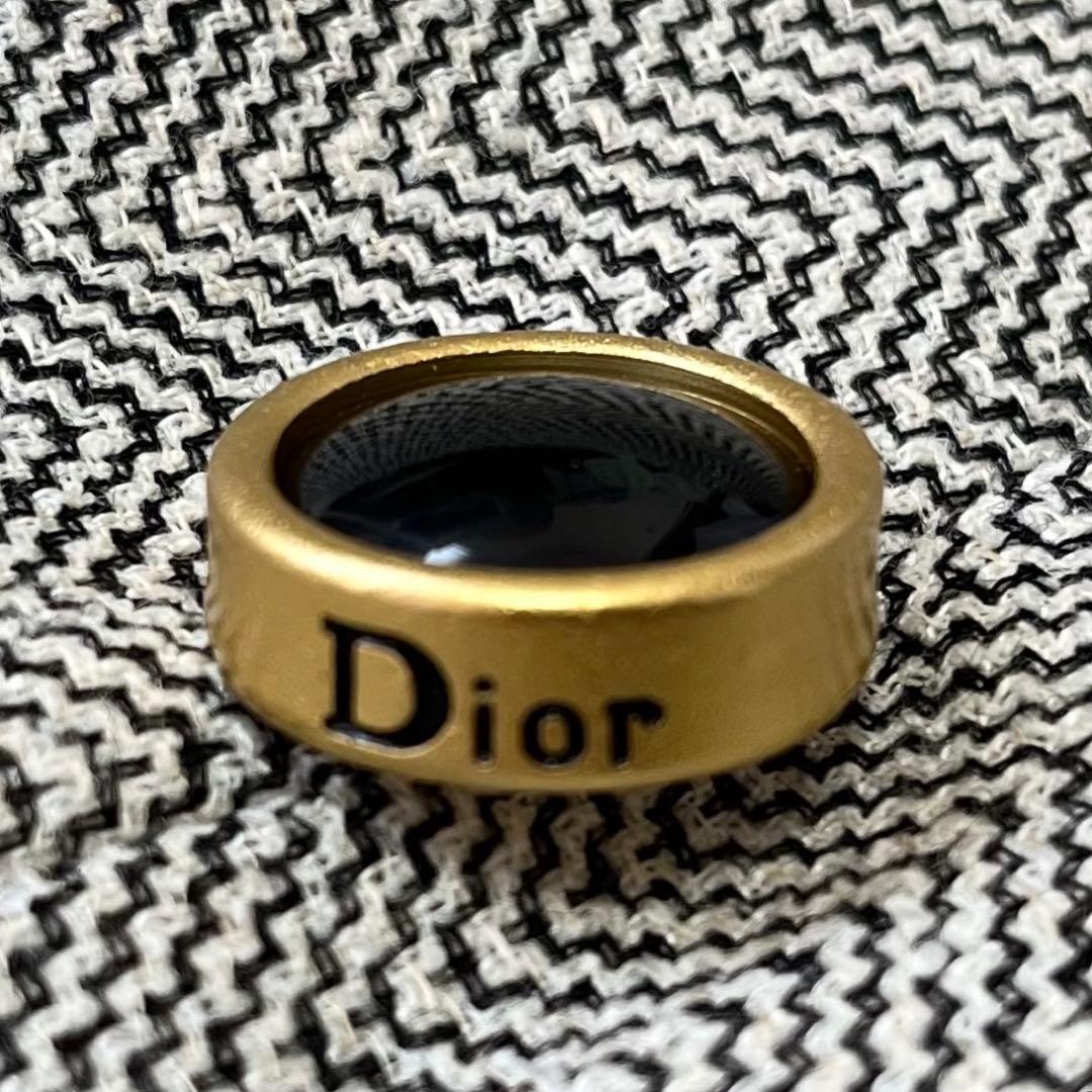 美品✨クリスチャンディオール ノーカラー ツイード ジャケット L ロゴボタン