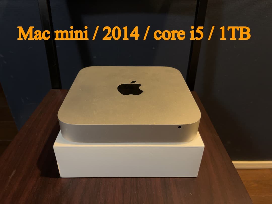 Macデスクトップ 2014 Mac mini core i5 8G DDR3 1TB A1347