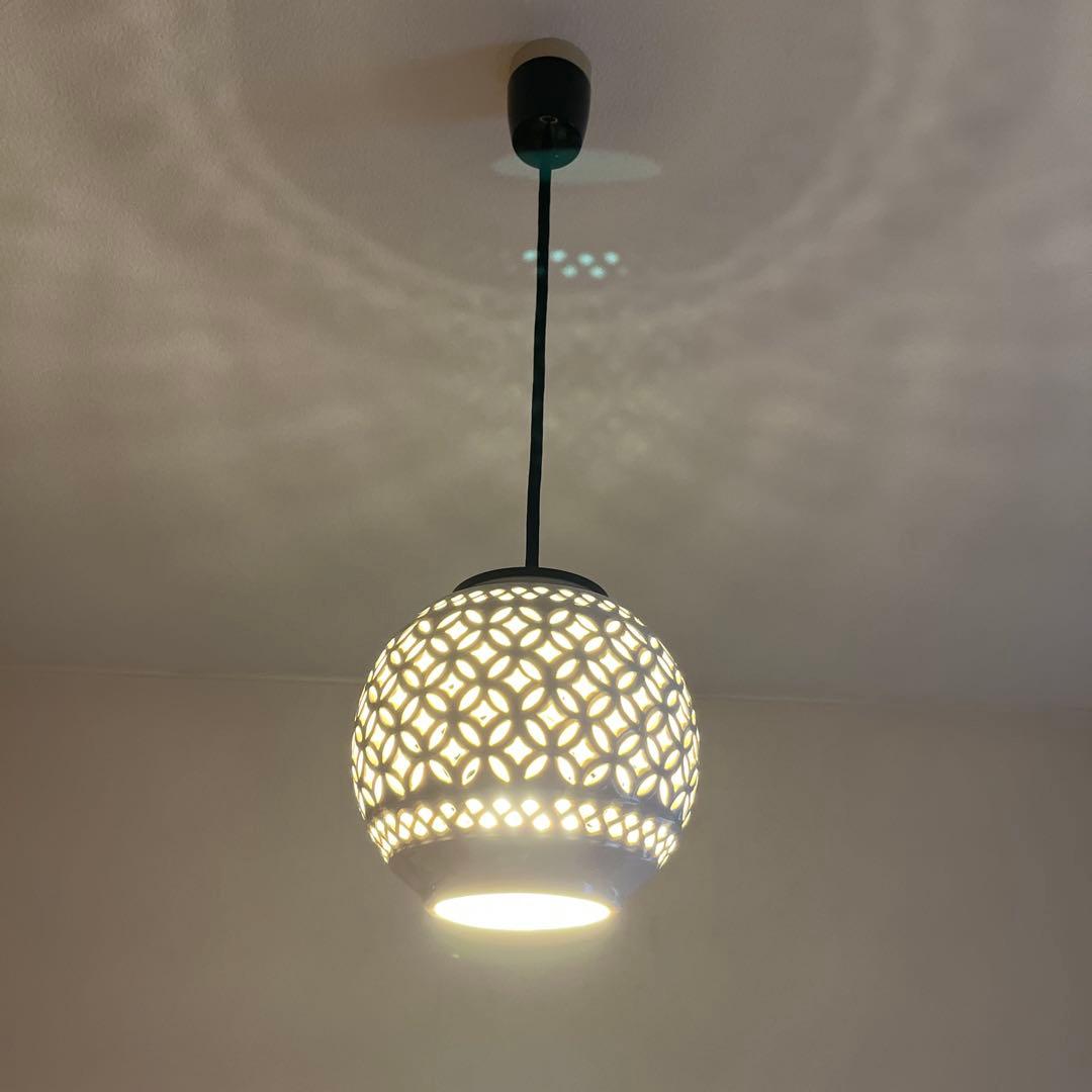 オーデリックODELIC陶器製ペンダントライト 民藝