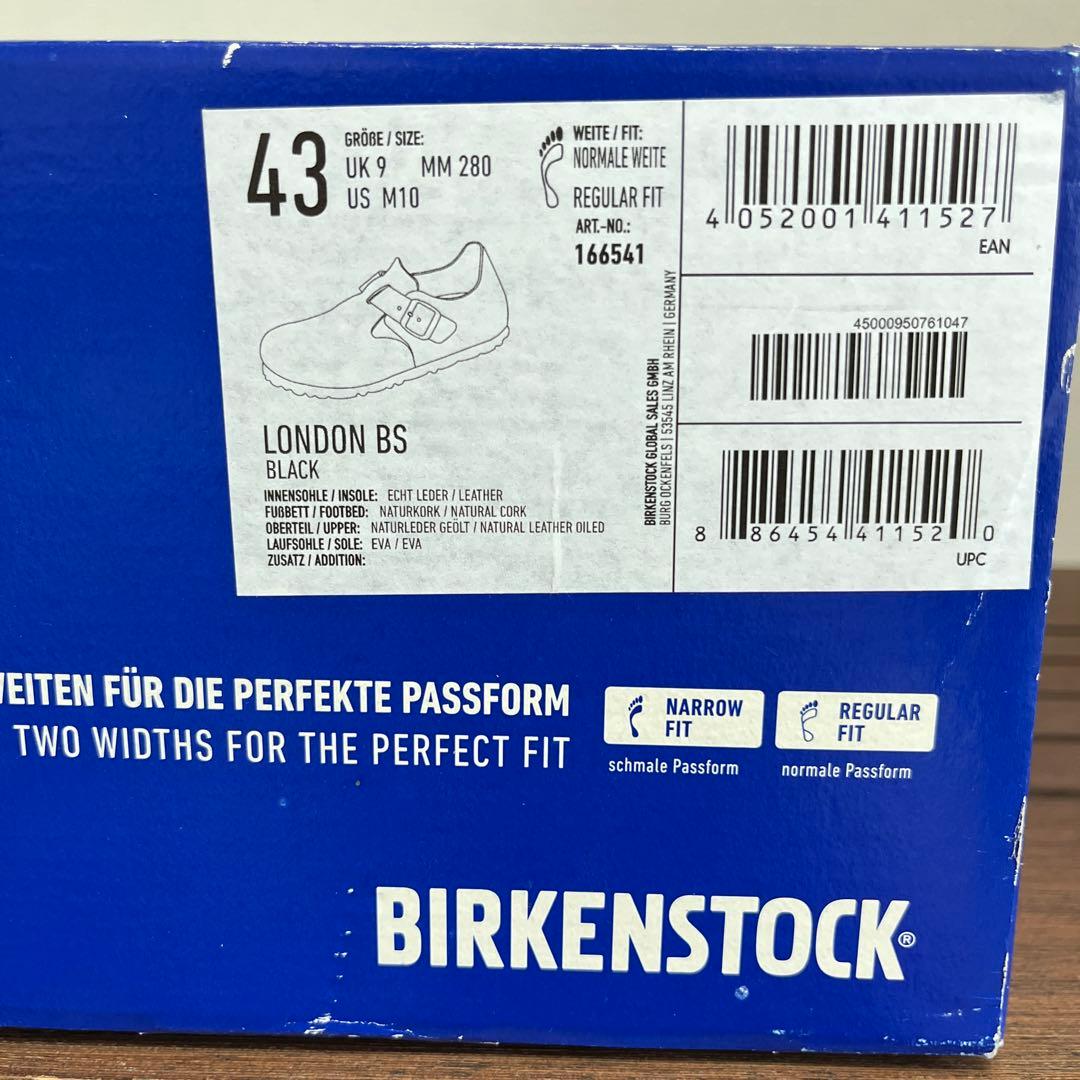 Birkenstock LONDON ブラック サンダル 28cm