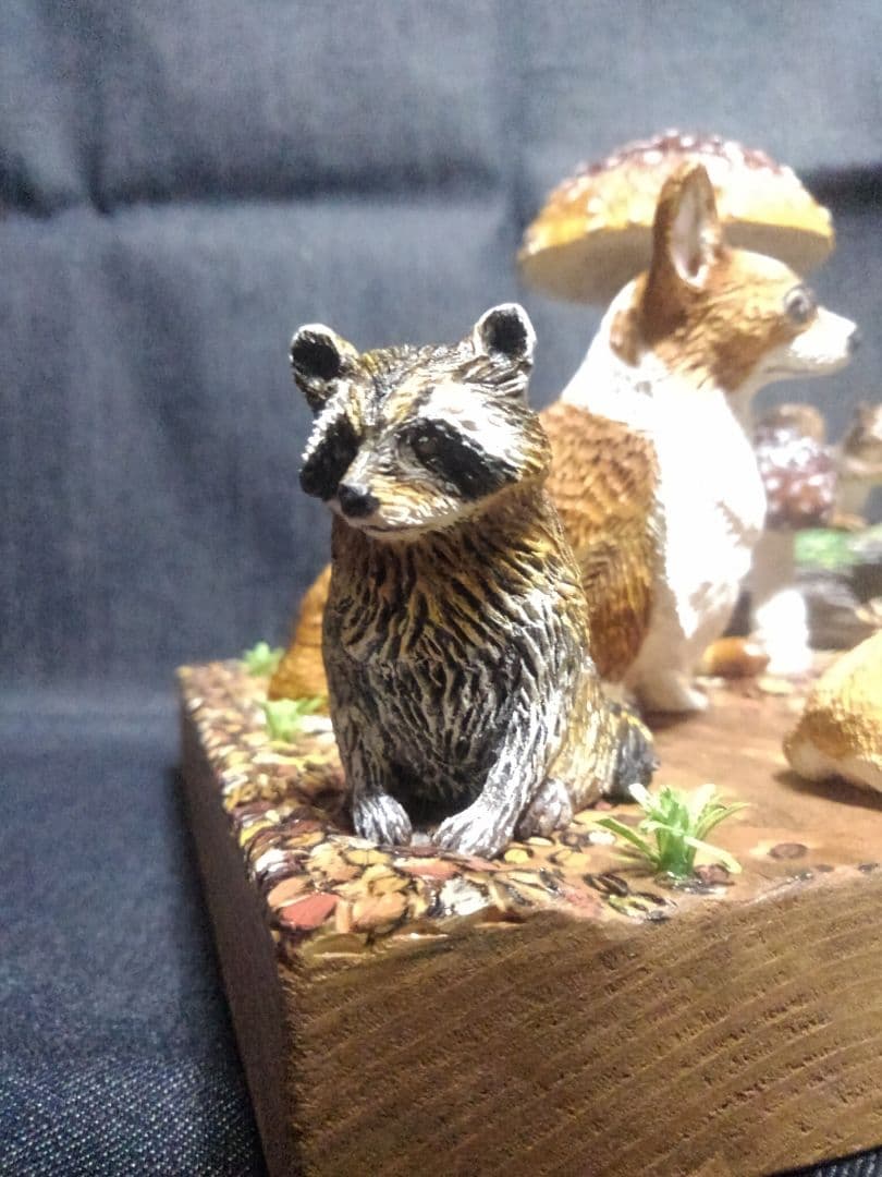 コーギーと森の仲間達