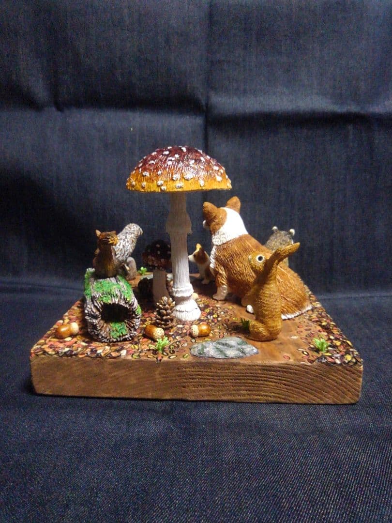 コーギーと森の仲間達