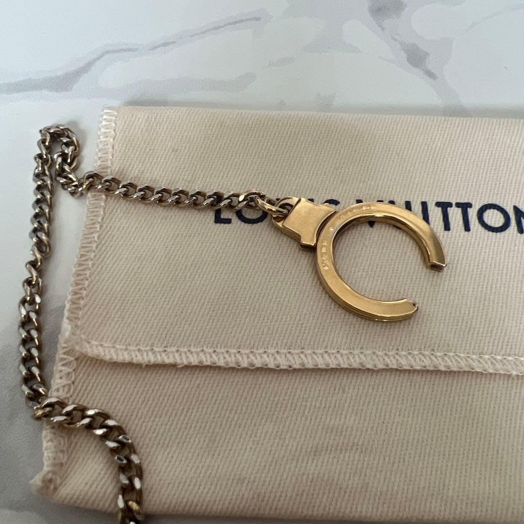 LOUIS VUITTON ウォレットチェーン　ゴールド