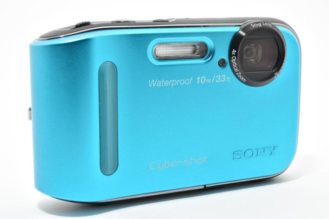【美品】SONY Cyber-shot DSC-TF1 ブルー　防水・耐衝撃
