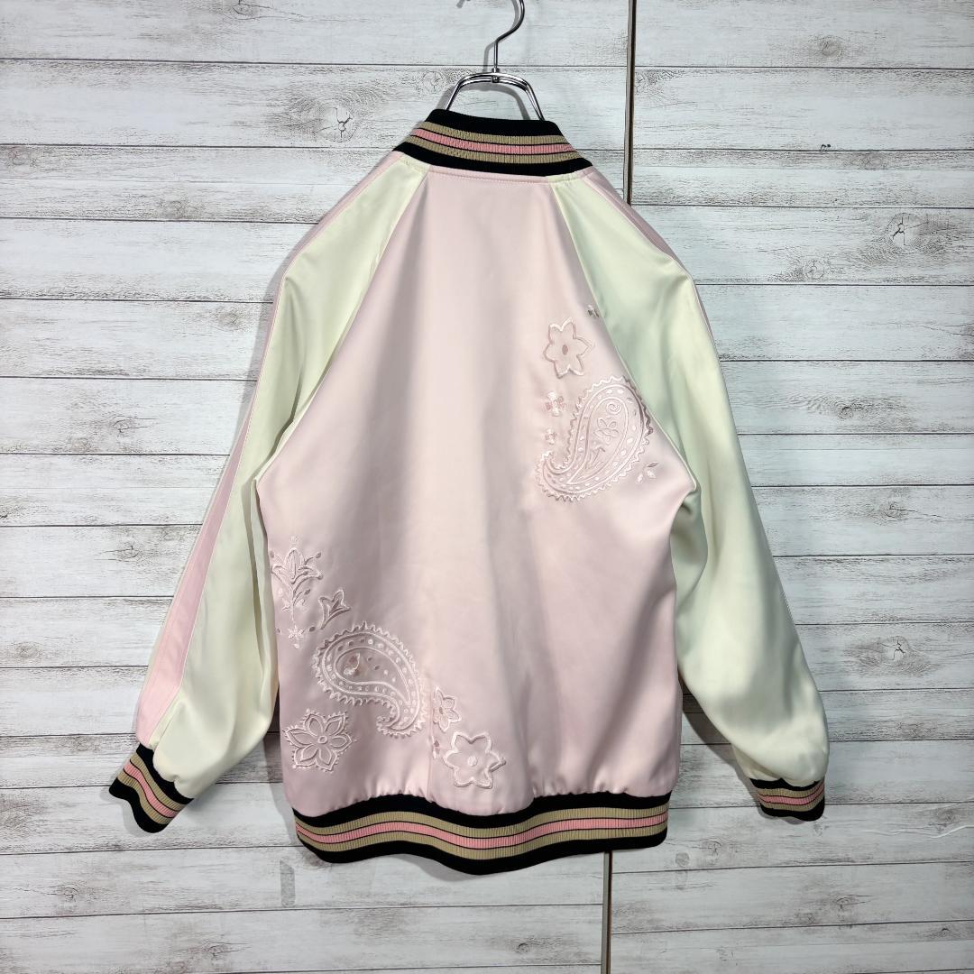 3119 コーチ　COACH　シグネチャー　スカジャン　刺繍ロゴ　ジャケット