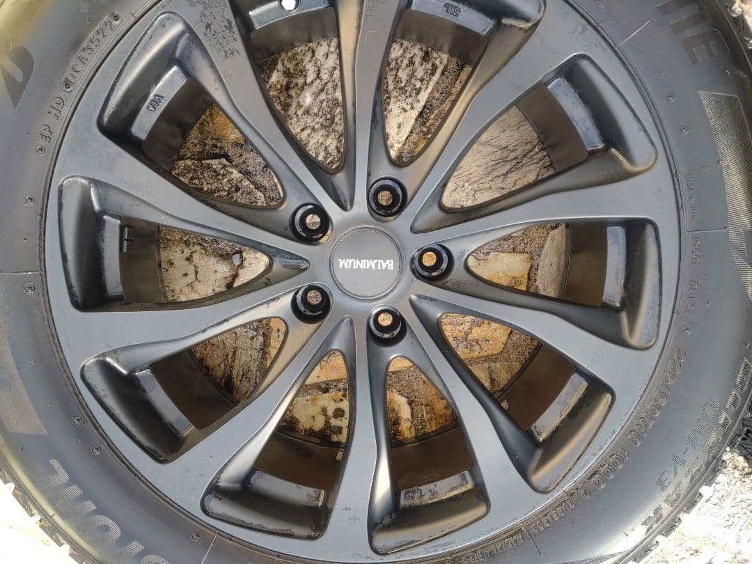 【coconats様】ハリアー18インチ　ブリヂストンスタッドレスセット