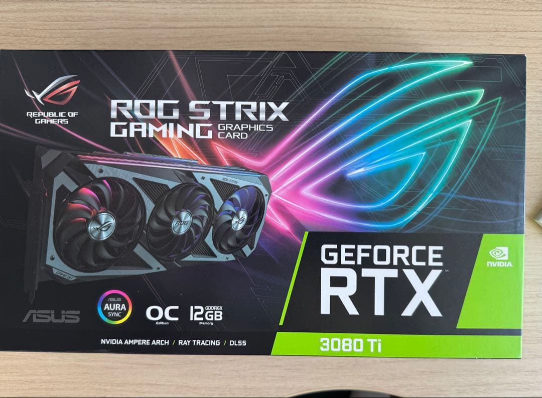 グラフィックボード・グラボ・ビデオカード rog strix gaming 3080ti