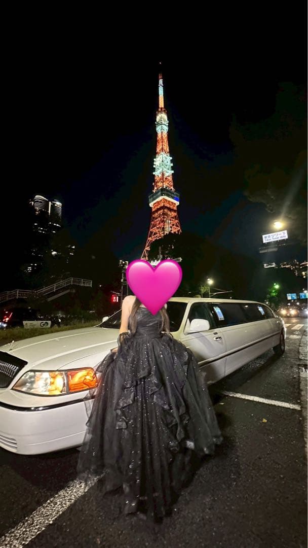 文化祭　黒ドレス