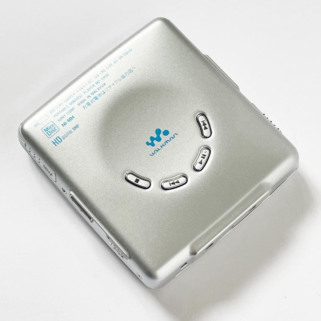 未使用品 ソニー MDウォークマン MZ-EH50 Hi-MD 元箱他付属あり
