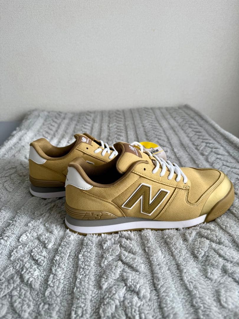 New Balance ゴールド安全靴 25cm
