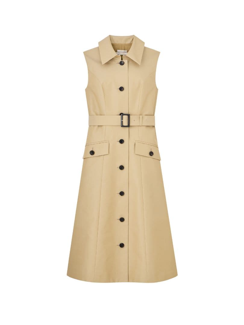 2023SS Aveniretoile ウエストベルトシャツワンピース