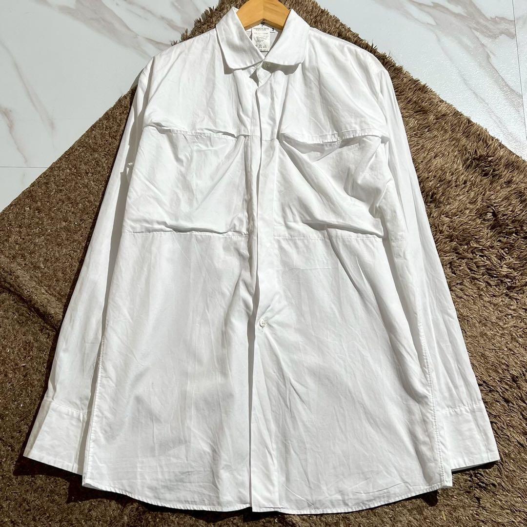 トップス Yohji Yamamoto shirt panel White cotton