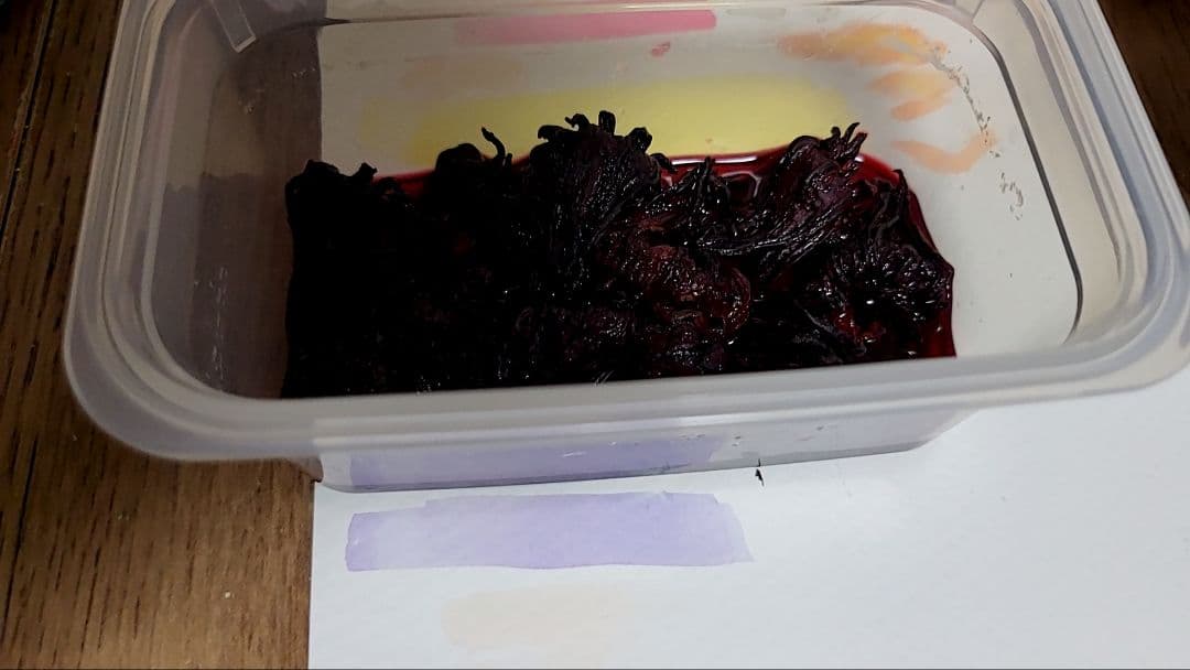 ファンタジー水彩画 額付き 薬屋ひとりごと　手描きイラスト　草木染め